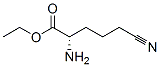 Norvaline,5-cyano-,ethylester(9CI) Struktur