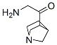Ethanone, 2-amino-1-(1-azabicyclo[2.2.1]hept-3-yl)-, endo- (9CI) Struktur