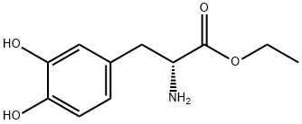 D-Tyrosine, 3-hydroxy-, ethyl ester (9CI) Struktur