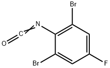 2,6-二溴-4-氟异氰酸苯酯, 76393-18-5, 结构式