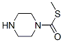 1-Piperazinecarbothioic  acid,  S-methyl  ester,76395-12-5,结构式
