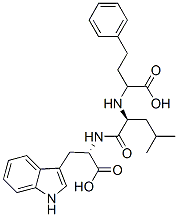 N-(1-carboxy-3-phenylpropyl)leucyltryptophan,76400-07-2,结构式