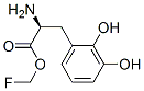 alpha-monofluoromethyl-beta-(2,3-dihydroxyphenyl)alanine,76409-26-2,结构式