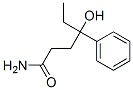 4-hydroxy-4-phenylhexanamide 结构式