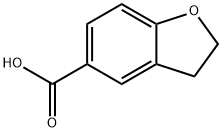 2,3-Dihydrobenzo[b]furan-5-carboxylic acid Struktur
