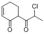 2-Cyclohexen-1-one, 6-(2-chloro-1-oxopropyl)- (9CI) Structure