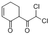 2-Cyclohexen-1-one, 6-(dichloroacetyl)- (9CI) Structure