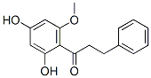 1-(2,4-Dihydroxy-6-methoxyphenyl)-3-phenyl-1-propanone Structure