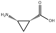 顺式-2-氨基环丙烷甲酸, 76455-37-3, 结构式