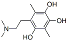 1,2,4-Benzenetriol, 5-[2-(dimethylamino)ethyl]-3,6-dimethyl- (9CI) Structure