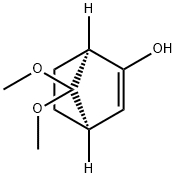 Bicyclo[2.2.1]hept-2-en-2-ol, 7,7-dimethoxy-, (1S)- (9CI) Struktur