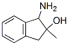 1H-Inden-2-ol,  1-amino-2,3-dihydro-2-methyl- Struktur