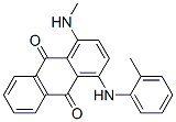 1-(Methylamino)-4-[(2-methylphenyl)amino]anthraquinone|