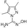 1H-Pyrazole-1-carboximidamide,4-fluoro-3,5-dimethyl-,764622-85-7,结构式