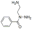 Benzoic  acid,  1-(2-aminoethyl)hydrazide 化学構造式