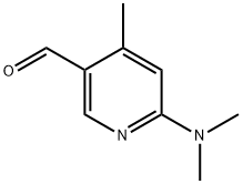 6-(二甲基氨基)-4-甲基烟醛,764651-69-6,结构式