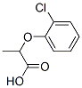 (+/-)-2-(2-chlorophenoxy)propionic acid Struktur