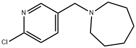 1-[(6-chloropyridin-3-yl)methyl]azepane Structure