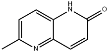 6-METHYL-1,5-NAPHTHYRIDIN-2-OL 化学構造式