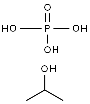 Phosphoric acid, 1-methylethyl ester Structure