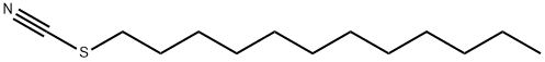 正十二烷基硫氰酸酯,765-15-1,结构式