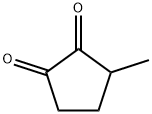 3-甲基环戊烷-1,2-二酮 结构式
