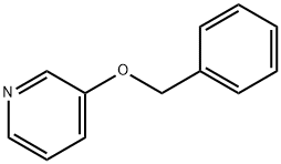 3-ベンジルオキシピリジン 化学構造式