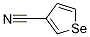 selenophene-3-carbonitrile Structure