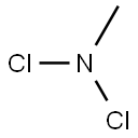 N,N-ジクロロ-N-メチルアミン 化学構造式