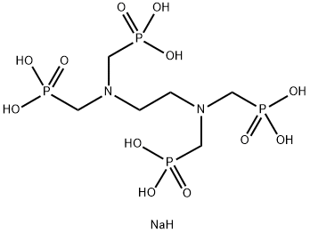 乙二胺四甲叉膦酸五钠盐,7651-99-2,结构式