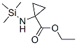 Cyclopropanecarboxylic acid, 1-[(trimethylsilyl)amino]-, ethyl ester (9CI)|