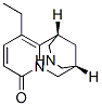 1,5-Methano-8H-pyrido[1,2-a][1,5]diazocin-8-one,11-ethyl-1,2,3,4,5,6-hexahydro-,(1R,5S)-(9CI) 化学構造式
