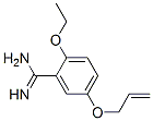 Benzenecarboximidamide, 2-ethoxy-5-(2-propenyloxy)- (9CI) 结构式