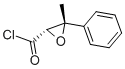 Oxiranecarbonyl chloride, 3-methyl-3-phenyl-, trans- (9CI) Struktur