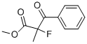 Benzenepropanoic acid, alpha-fluoro-alpha-methyl-beta-oxo-, methyl ester (9CI) 结构式