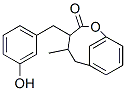 2,3-bis(3'-hydroxybenzyl)butyrolactone Structure