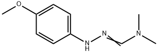 Methanehydrazonamide, N-(4-methoxyphenyl)-N,N-dimethyl- (9CI) Struktur