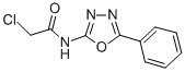 4-oxadiazole,2-(chloroacetamido)-5-phenyl-3 Structure