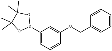 3-(苄氧基)苯硼酸频那醇酯,765908-38-1,结构式