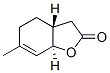 2(3H)-Benzofuranone,3a,4,5,7a-tetrahydro-6-methyl-,(3aR,7aR)-(9CI) 结构式