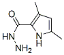 1H-Pyrrole-2-carboxylicacid,3,5-dimethyl-,hydrazide(9CI)|