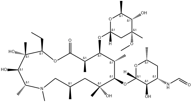 阿奇霉素杂质M,765927-71-7,结构式