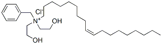 benzylbis(2-hydroxyethyl)oleylammonium chloride ,7660-41-5,结构式