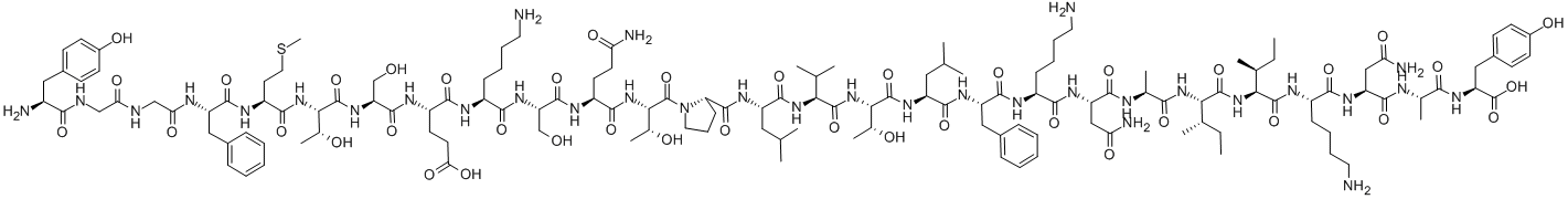 Δ-ENDORPHIN (HUMAN),76622-84-9,结构式