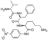 valyl-phenylalanyl-lysine-4-nitroanilide Structure
