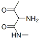 Butanamide, 2-amino-N-methyl-3-oxo- (9CI) Structure