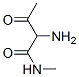 Butanamide, 2-amino-N-methyl-3-oxo- (9CI) Struktur