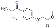 Acetic  acid,  [4-(2-amino-1-oxobutyl)phenoxy]-,  methyl  ester  (9CI)|