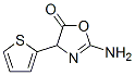 5(4H)-Oxazolone,  2-amino-4-(2-thienyl)- Structure