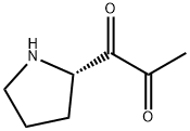 1,2-Propanedione, 1-(2-pyrrolidinyl)-, (S)- (9CI) 结构式